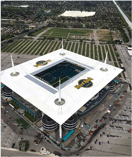 Design: Hard Rock Stadium –