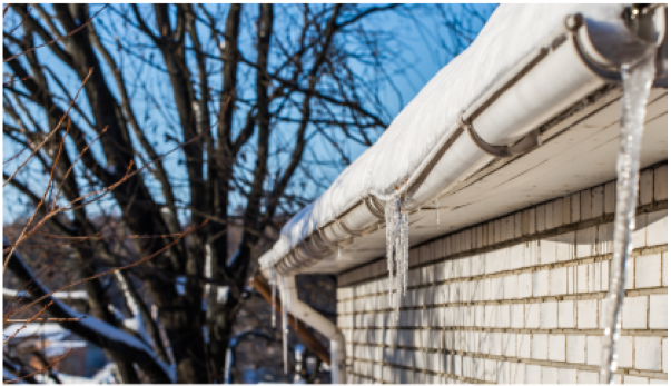 keep snow off the roof in winter