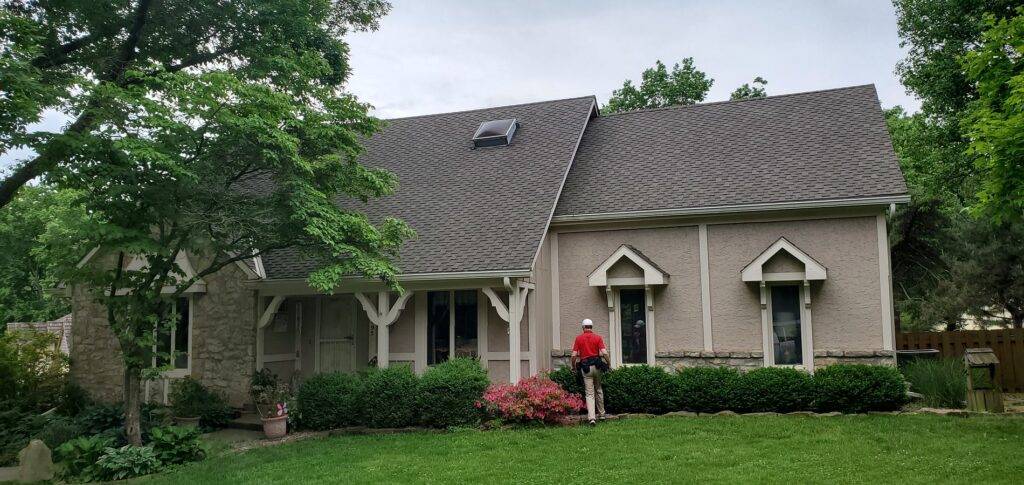 Installing new roof